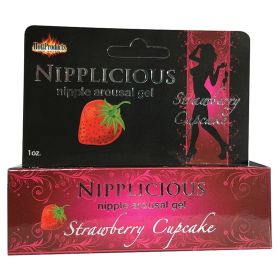 Nipplicious Arousal Gel (Option: Strawberry 1oz)