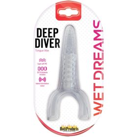 Tongue Star Deep Diver Vibrating Tongue (Option: Clear)