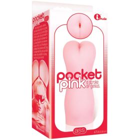 The 9's Pocket Pink Mini Masturbator (Option: Ass)