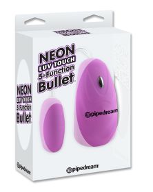 Neon Luv Touch 5 Function Bullet (Option: Purple)