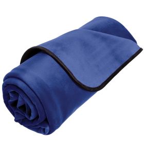 Liberator Fascinator Travel Throw Velvish (Option: Indigo)