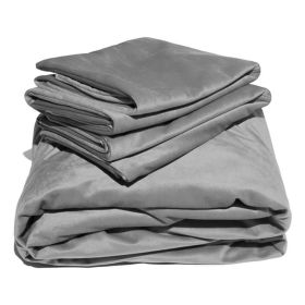 Liberator Fascinator Liquid Velvet Sheets (Option: K Grey)