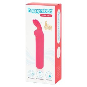Happy Rabbit Rechargeable Bullet (Option: Pink)