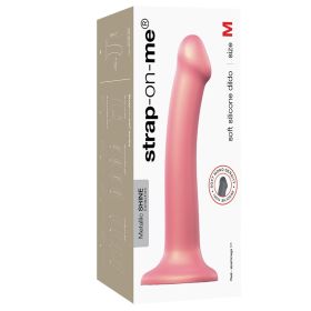 Strap On Me Mono Density Dildo Metallic (Option: Vieux Rose)