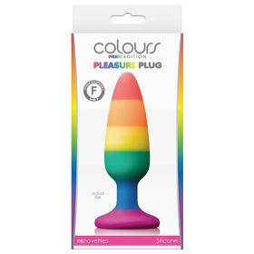 Colours Pride Edition Pleasure Plug (Option: Rainbow Medium)