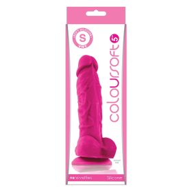 Coloursoft Dildo (Option: Pink 5")