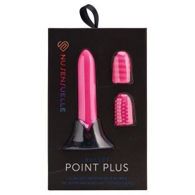 Sensuelle Point Plus 20 Function Bullet & Sleeves (Option: Pink)