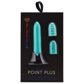 Sensuelle Point Plus 20 Function Bullet & Sleeves (Option: Tiffany Blue)