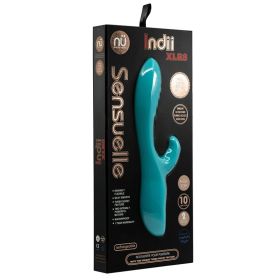 Sensuelle Indii XLR8 Flexible Dual Stimulator (Option: Electric Blue)
