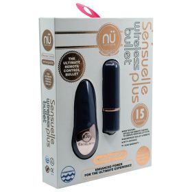 Sensuelle Wireless Bullet Plus with Remote Control (Option: Navy)