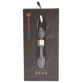 Sensuelle Double Ended Deux Bullet (Option: Black)