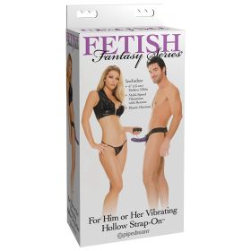 Fetish Fantasy For Him Or Her (Option: Vibrating StrapOn Purple 6")