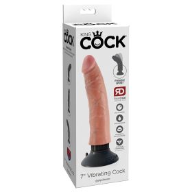 King Cock Vibrating Cock (Option: Light 7")