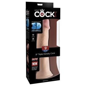 King Cock Plus Triple Density Cock (Option: Light 9")