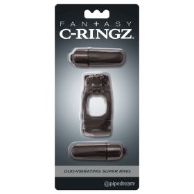Fantasy C (Option: Ringz DuoVibrating Super RingBlack)