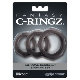 Fantasy C (Option: Ringz Silicone Designer Stamina SetBlack)