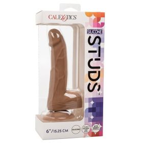 Silicone Studs (Option: Brown 6")