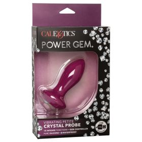 Power Gem Vibrating Petite Crystal Probe (Option: Purple)
