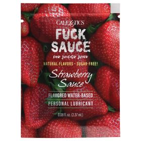 Fuck Sauce Water (Option: Based LubricantStrawberry Foil .08oz)