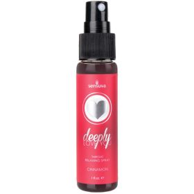 Sensuva Deeply Love You Throat Relaxing Spray (Option: Cinnamon 1oz)