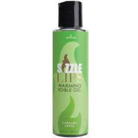 Sensuva Sizzle Lips Warming Edible Gel (Option: Caramel Apple 4.2oz)
