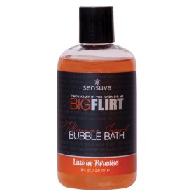Sensuva Big Flirt Pheromone Bubble Bath (Option: Lust in Paradise 8oz)