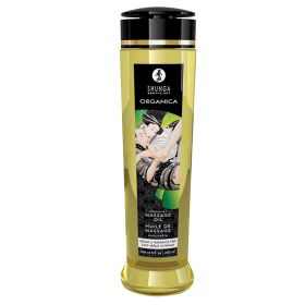 Shunga Organica Kissable Massage Oil (Option: Aroma & Fragrance Free 8oz)