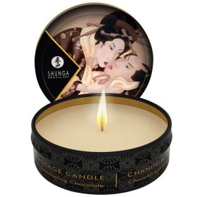 Shunga Mini Massage Candle (Option: Intoxicating Chocolate 1oz)