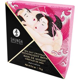 Shunga Moonlight Bath Sea Salt Crystals (Option: Aphrodisia 2.6oz)