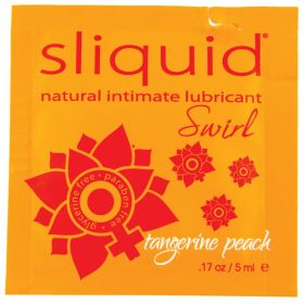 Sliquid Swirl Foil Packet (Option: Tangerine Peach .17oz)