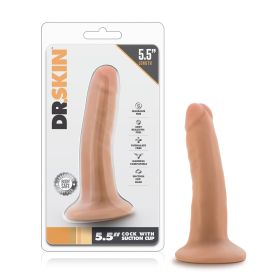 Dr. Skin (Option: 5.5 Inch Cock With Suction Cup  Vanilla)
