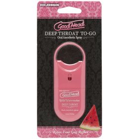 Goodhead (Option: Deep Throat Spray toGo  Wild  Watermelon)