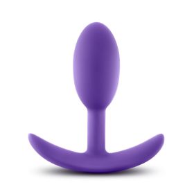 Luxe (Option: Wearable Vibra Slim Plug  Small  Purple)
