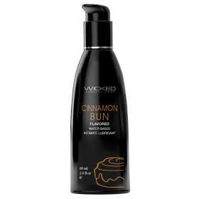Wicked Aqua Flavored Lube (Option: Cinnamon Bun 2oz)