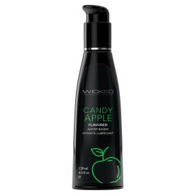 Wicked Aqua Flavored Lube (Option: Candy Apple 4oz)