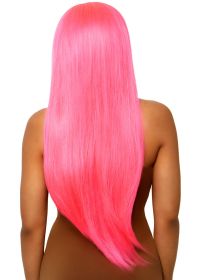 Long Straight Wig 33 Inch (Option: Pink)