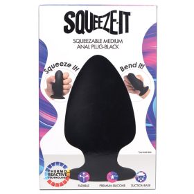 Squeeze (Option: It Squeezable Anal Plug MediumBlack)