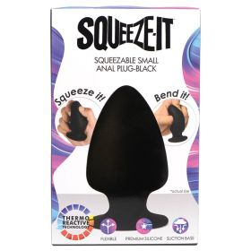 Squeeze (Option: It Squeezable Anal Plug SmallBlack)