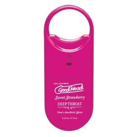 Goodhead to Go Deep Throat Spray (Option: Sweet Strawberry)
