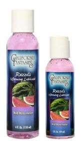 Razzels Warming Lubricant (Option: Wild Watermelon  4 Oz. Bottle)