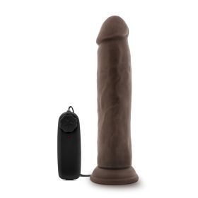 Dr. Skin (Option: Dr. Throb  9.5 Inch Vibrating  Realistic Cock With Suction Cup  Chocolate)