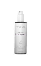 Simply Hybrid Fragrance Free Lubricant (Option: 4 Fl. Oz.)