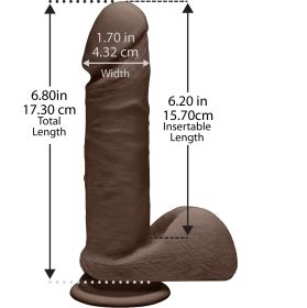 The D (Option: Perfect D 7 Inches  Chocolate)