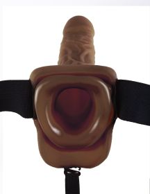 Fetish Fantasy Series 9 (Option: Inch Vibrating Hollow Strapon With Balls  Brown)