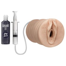Squirt It (Option: Squirting Pussy Stroker With Joy Juice  Vanilla)