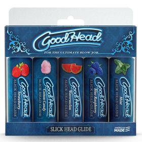 Goodhead (Option: Slick Head  Glide  5 Pack  1 Fl. Oz.)