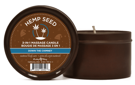 Hemp Seed 3 (Option: in1 Massage Candle Down the Chimney  6oz/ 170 G)