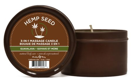 Hemp Seed 3 (Option: in1 Massage Candle  Guavalava)