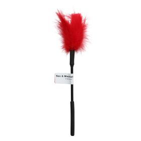 Sex and Mischief Feather Tickler (Option: Red)