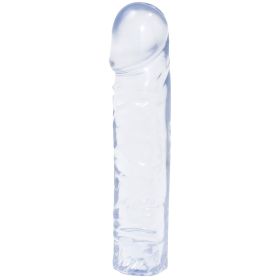 Crystal Jellies Classic Dong 8 Inch (Option: Clear)